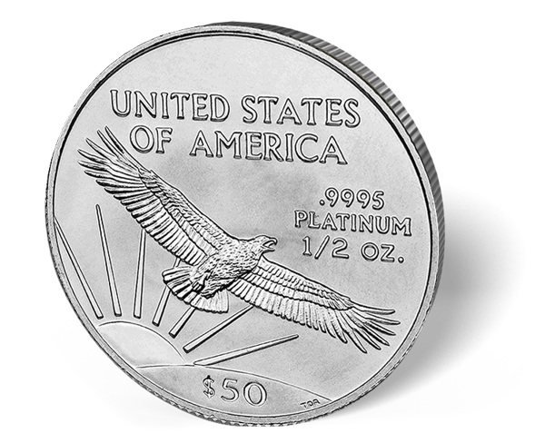 Picture of 1/2 oz American Platinum Eagle (Random Year, Varied Condition)