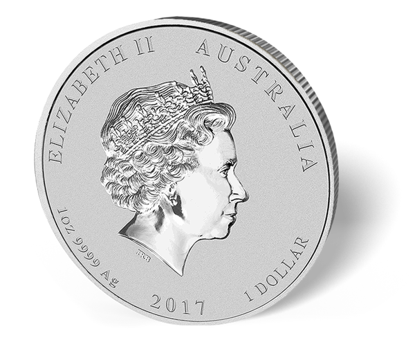 Picture of 1 oz Australian Silver Lunar Rooster - 2017
