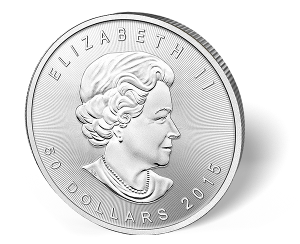 Picture of 1 oz Canadian Palladium Maple Leaf - 2015