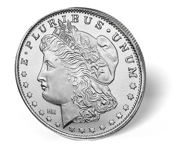 Picture of 1 oz HM Morgan Silver Round