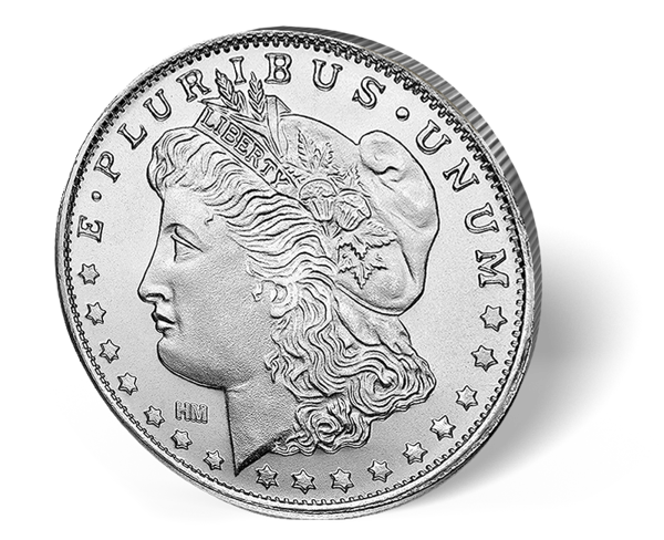 Picture of 1 oz HM Morgan Silver Round