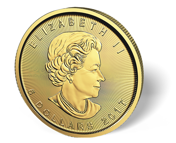 Picture of 1/10 oz Canadian Gold Maple Leaf- 2017