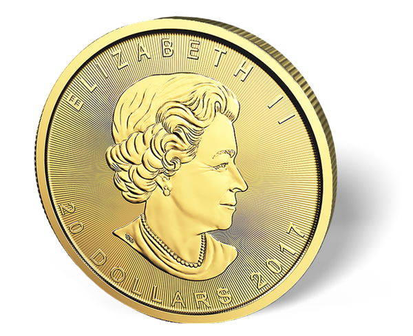 Picture of 1/2 oz Canadian Gold Maple Leaf- 2017