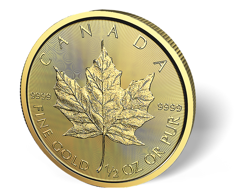 Buy 1/2 oz Canadian Gold Maple Leaf 2017.Buy Gold & Silver