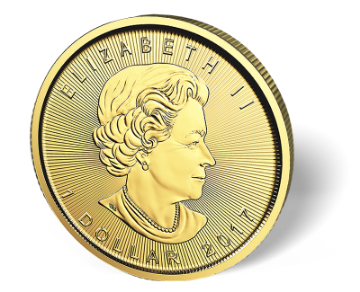 Picture of 1/20 oz Canadian Gold Maple Leaf- 2017