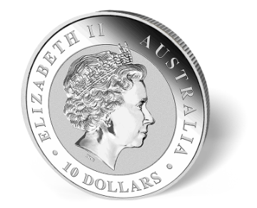 Picture of 10 oz Australian Silver Kookaburra - 2017