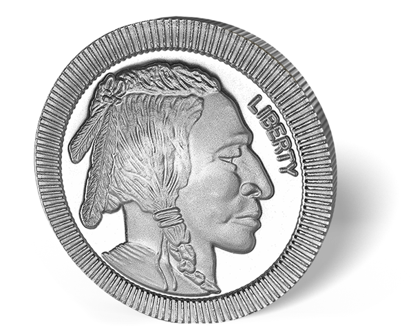 Picture of 1 oz Silver Buffalo Round - Stacker Design