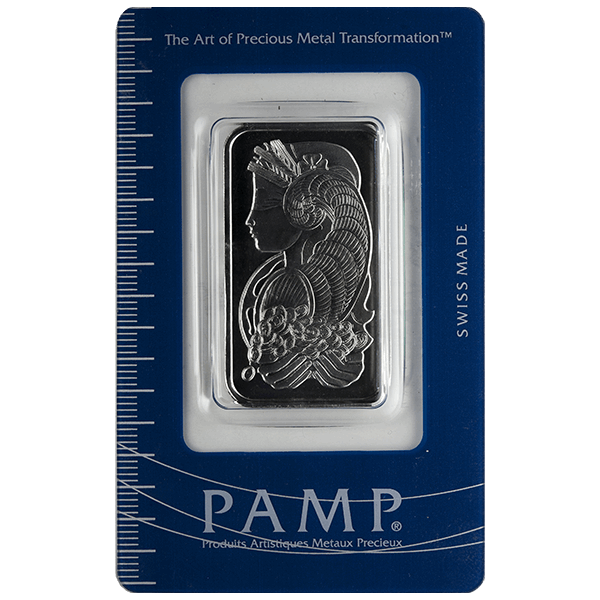 Picture of PLATINUM BARS 1 OZ PAMP