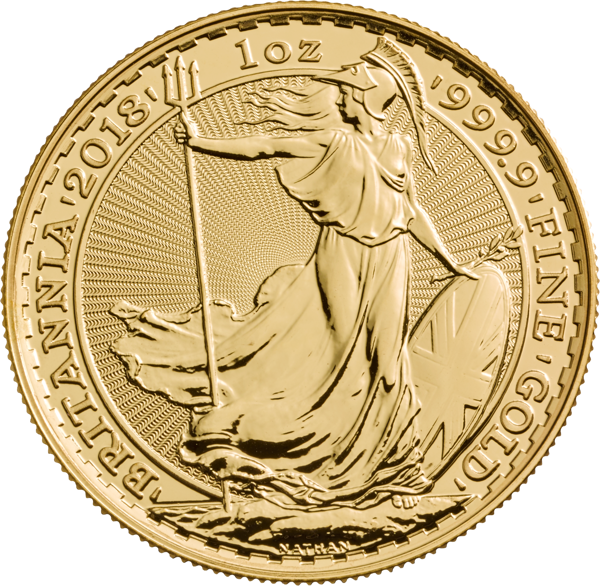 Picture of 2018 1 oz British Gold Britannia