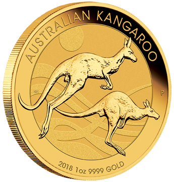 Picture of 2018 1 oz Perth Gold Kangaroo