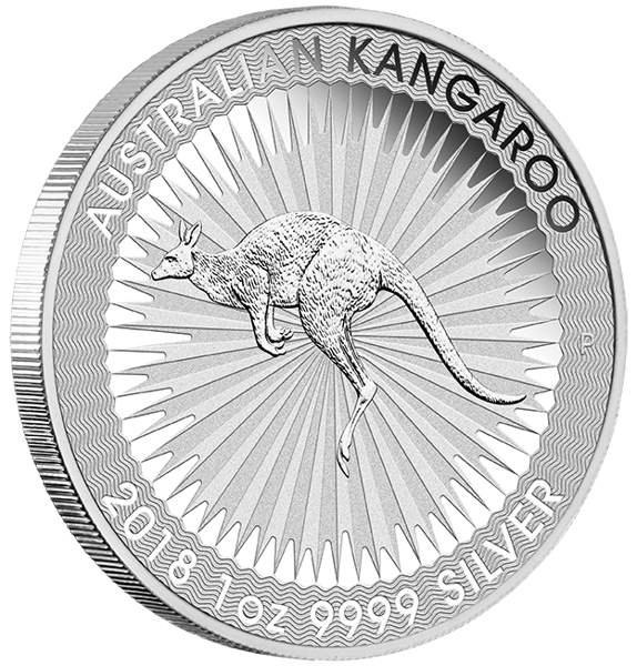 Picture of 2018 1 oz Perth Silver Kangaroo