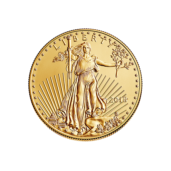 Picture of 2018 1/4 oz American Gold Eagle