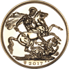 Picture of British Gold Sovereign Queen - 2017