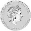 silver bullion, silver coin, 2019 5 oz australian silver lunar pig coin