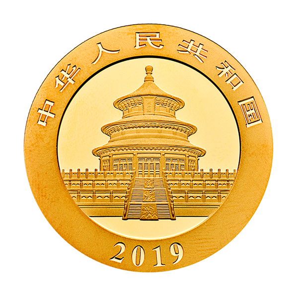 Picture of 15 Gram Chinese Gold Panda - 2019