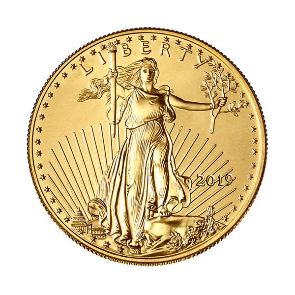 Picture of 2019 1/2 oz American Gold Eagle