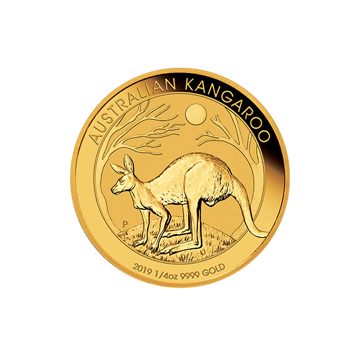 Picture of 2019 1/4 oz Australian Gold Kangaroo Coin