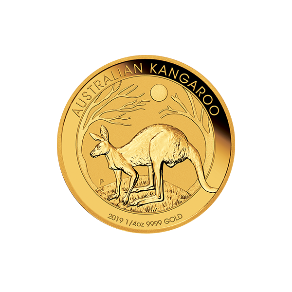 Picture of 2019 1/4 oz Australian Gold Kangaroo Coin