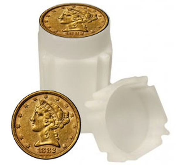 Picture of Circulated $5 Liberty Gold Coins (Roll of 20)