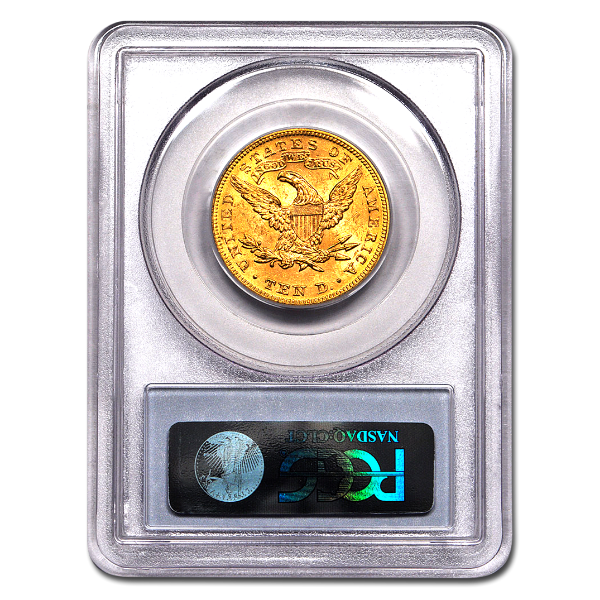 Picture of 1895 $10 Liberty Gold Coin MS62 