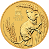 2020 1 oz australian gold lunar mouse coin, gold bullion, gold coin, gold bullion coin