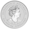 silver bullion, silver coin, 2020 5 oz australian silver lunar mouse coin