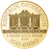 2020 1 oz austrian gold philharmonic coin, gold bullion, gold coin, gold bullion coin