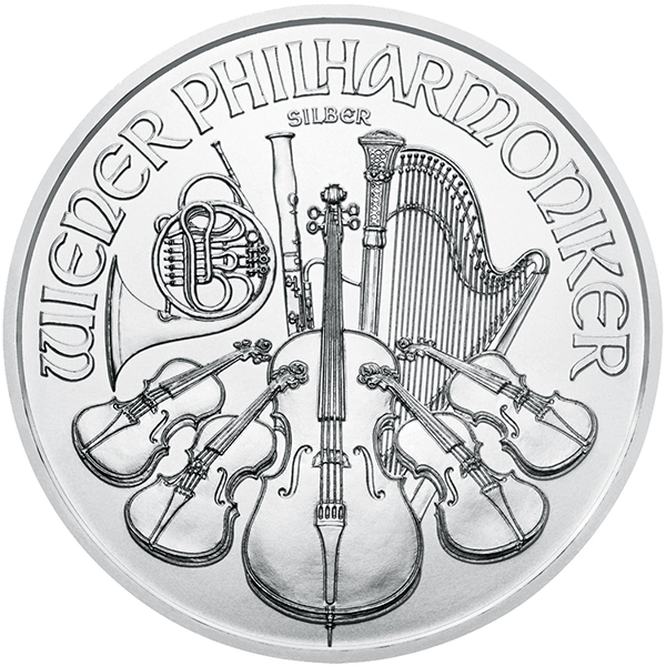 Picture of 2020 1 oz Austrian Silver Philharmonic Coin