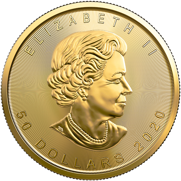 Picture of 2020 1 oz Canadian Gold Maple Leaf