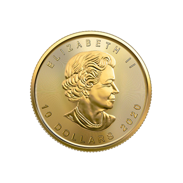 Picture of 2020 1/4 oz Canadian Gold Maple Leaf