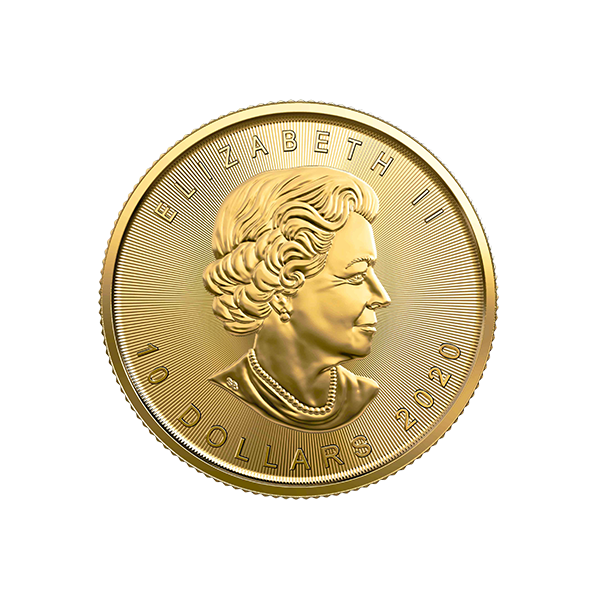 Picture of 2020 1/4 oz Canadian Gold Maple Leaf