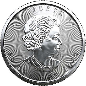 Picture of 2020 1 oz Canadian Platinum Maple Leaf