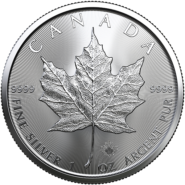 Picture of 2020 1 oz Canadian Silver Maple Leaf Coin