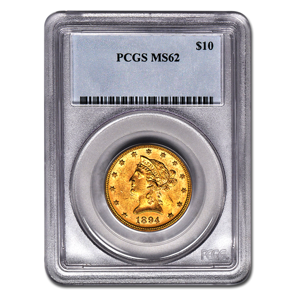 Picture of 1885 $10 Liberty Gold Coin MS62