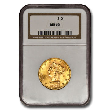 Picture of 1903S $10 Liberty Gold Coin MS63