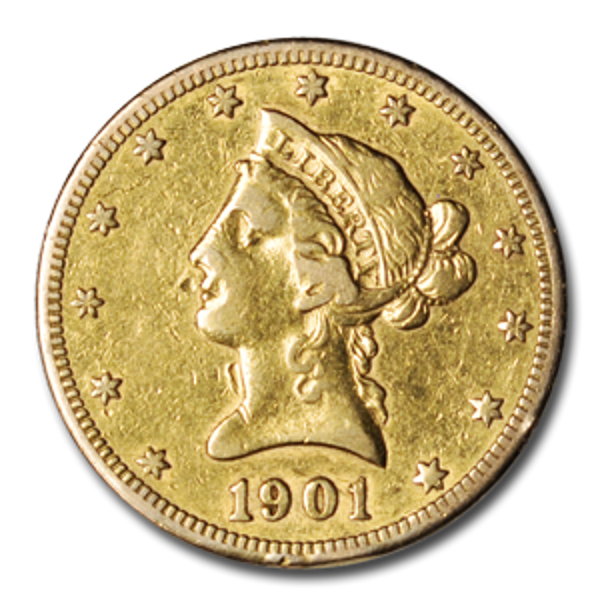 Picture of $10 Liberty Gold Coins (AU - About Uncirculated)