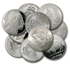 silver bullion, silver coin, 1 oz silver round, varied round, nice for resale