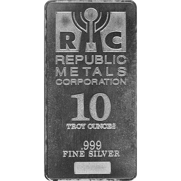 10 oz ira, rsp silver bar varied condition, any mint, silver bullion, silver bar, silver bullion bar
