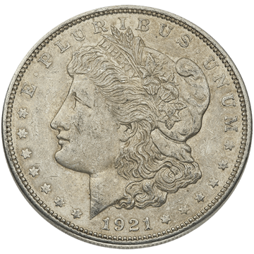 1921 morgan silver dollar coin bu, brilliant uncirculated, pre 1933 silver coin, semi-numismatic silver coin, silver bullion, silver coin, silver bullion coin