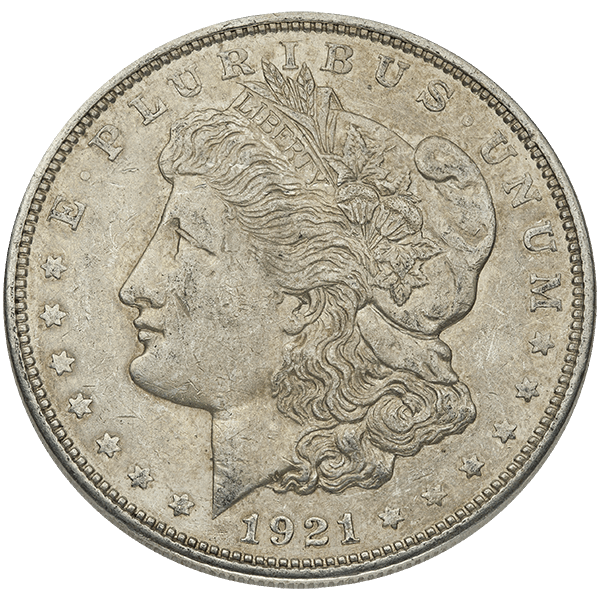 1921 morgan silver dollar coin bu, brilliant uncirculated, pre 1933 silver coin, semi-numismatic silver coin, silver bullion, silver coin, silver bullion coin