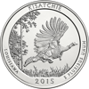 2015 5 oz america the beautiful - hot springs national park silver coin quarter, silver bullion, silver coin, silver bullion coin