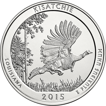 2015 5 oz america the beautiful - hot springs national park silver coin quarter, silver bullion, silver coin, silver bullion coin