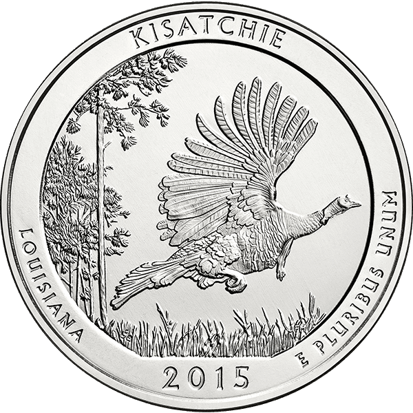 2015 5 oz america the beautiful - hot springs national park silver coin quarter, silver bullion, silver coin, silver bullion coin