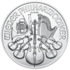 2021 1 oz austrian silver philharmonic coin, silver bullion, silver coin, silver bullion coin