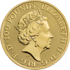 2021 1 oz british gold queen’s beast white greyhound coin, gold bullion, gold coin, gold bullion coin