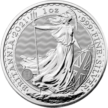 2021 1 oz british silver britannia coin, silver bullion, silver coin, silver bullion coin