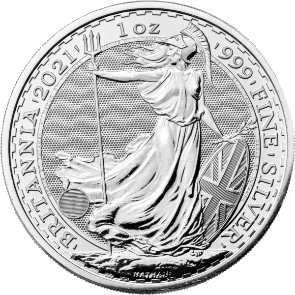 2021 1 oz british silver britannia coin, silver bullion, silver coin, silver bullion coin