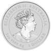 2021 1 oz australian silver lunar ox coin, silver bullion, silver coin, silver bullion coin
