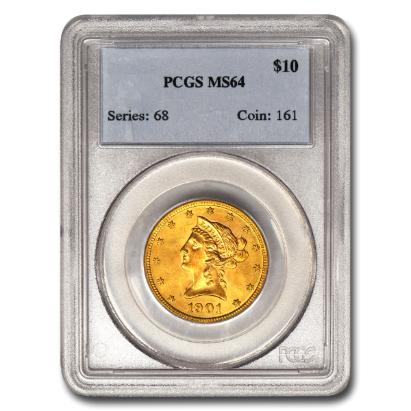 Picture of 1899 $10 Liberty Gold Coin MS64   *