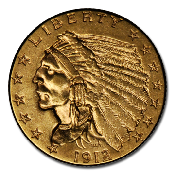 Picture of $2.50 Indian Head Gold Coin Jewelry